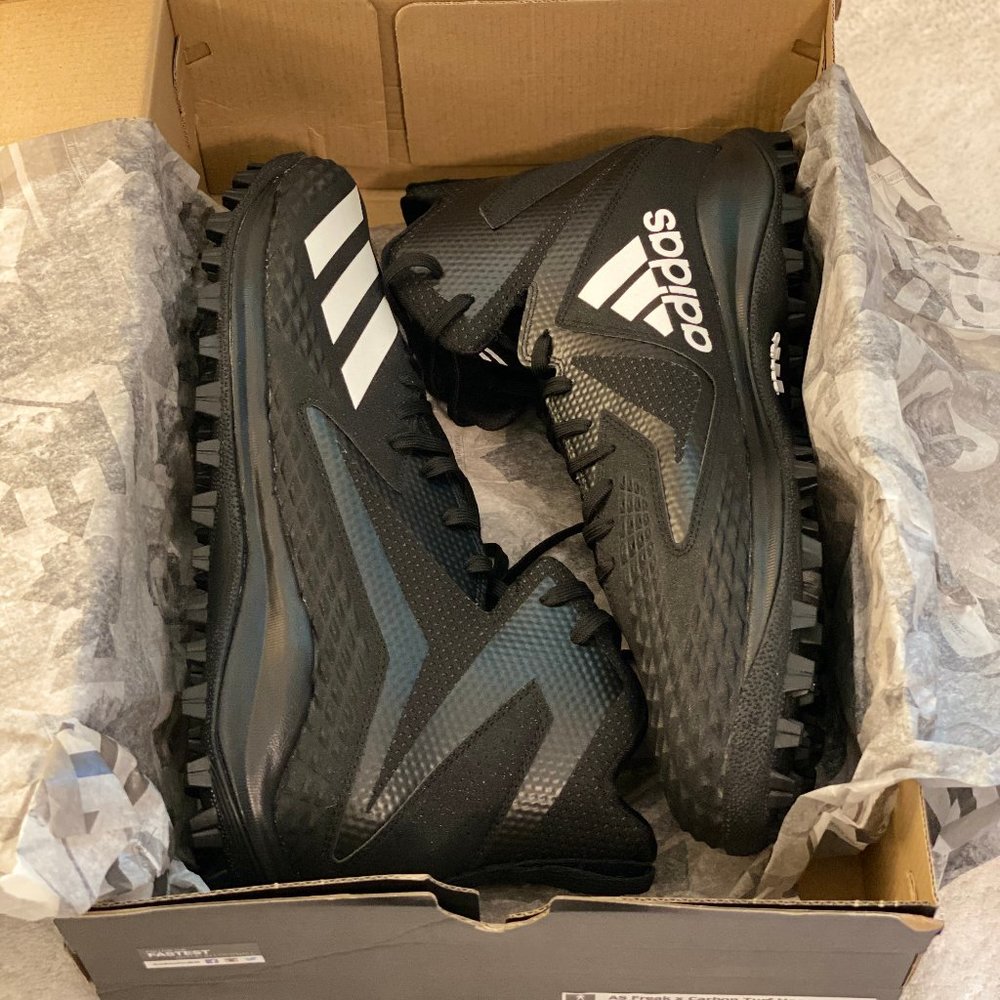 Adidas Freak x Carbon Turf Hog Football Shoe